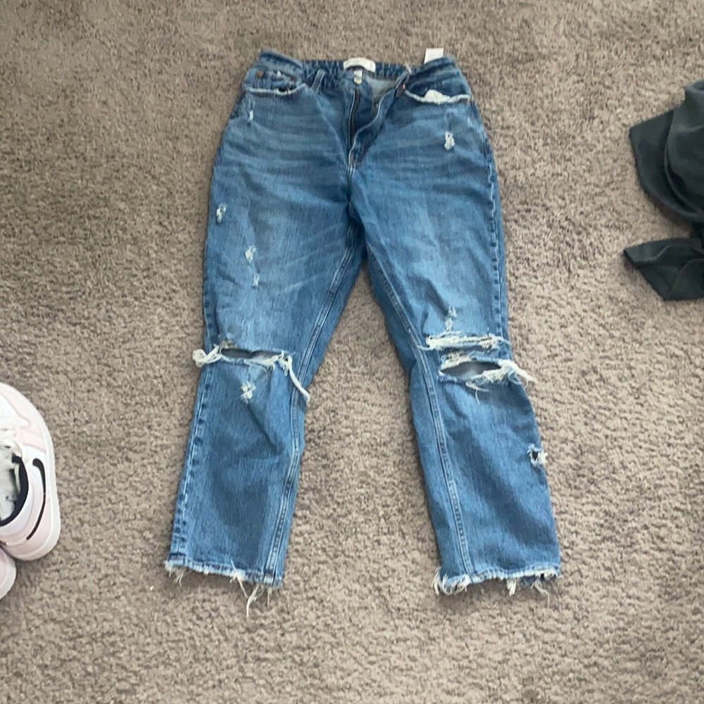 Abercrombie Curve Love Mom Jeans